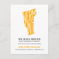 VERMONT We've moved New address New Home