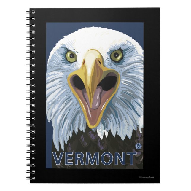 VermontEagle Up Close Notebook (Front)