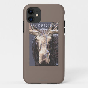 VermontMoose Up Close iPhone 11 Case