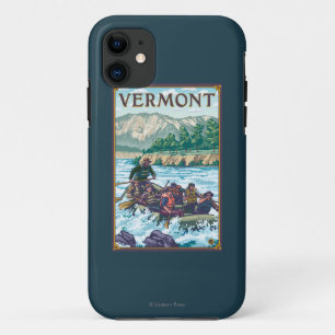 VermontRiver Rafting Scene iPhone 11 Case