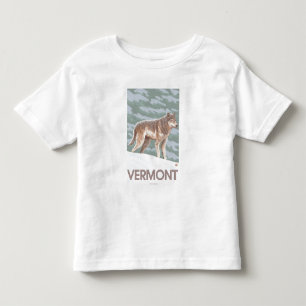 VermontWolf Scene Toddler T-shirt