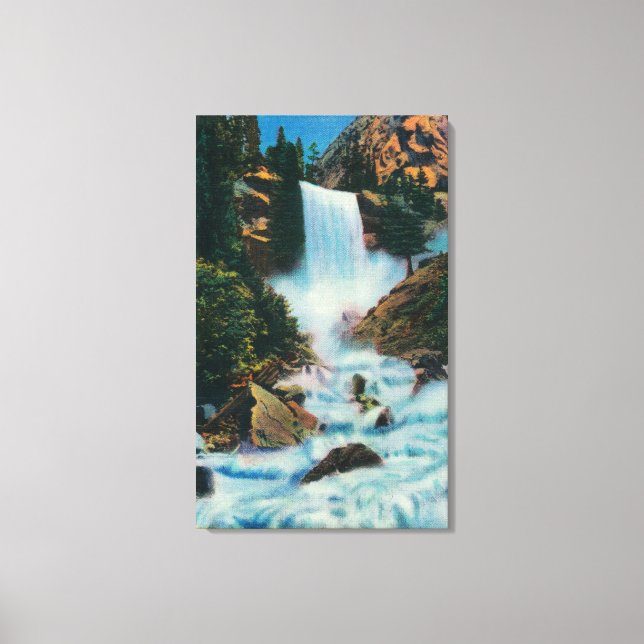 Vernal Falls at YosemiteYosemite, CA Canvas Print (Front)