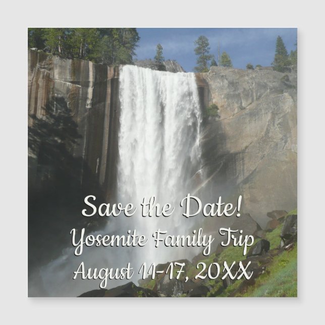 Vernal Falls I in Yosemite National Park (Front)