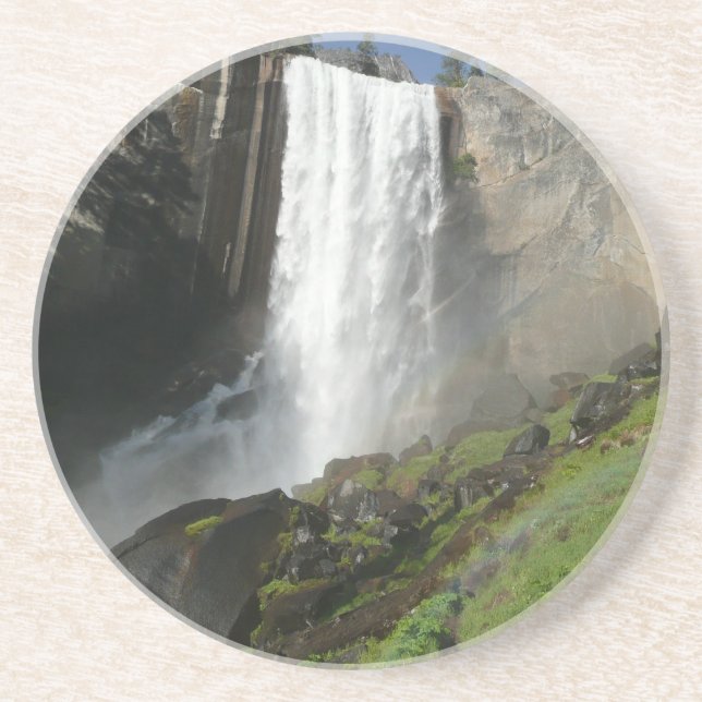 Vernal Falls I in Yosemite National Park Coaster (Front)