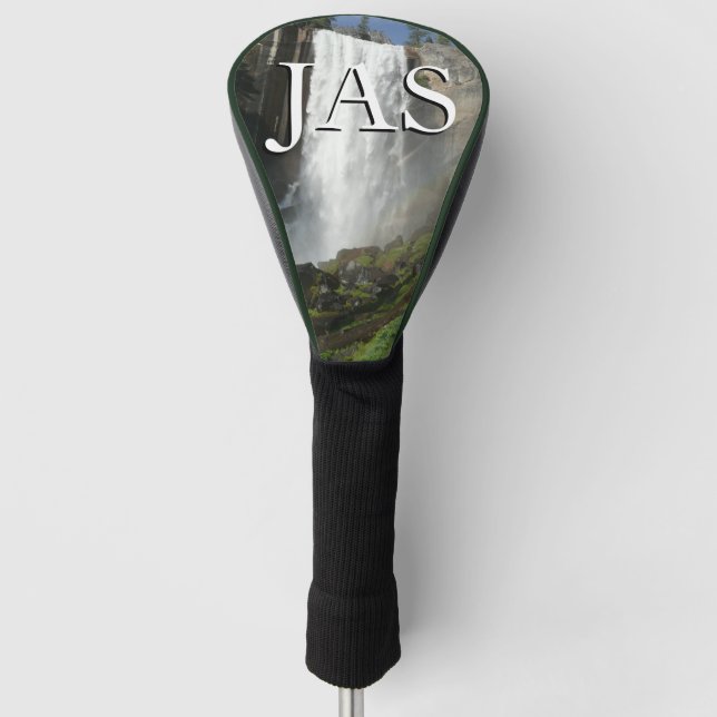 Vernal Falls I in Yosemite National Park Golf Head Cover (Front)