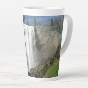 Vernal Falls I in Yosemite National Park Latte Mug