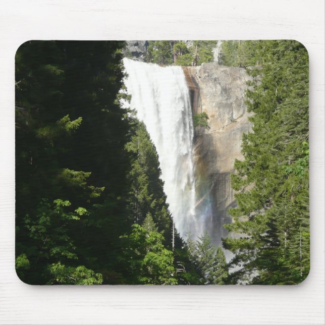 Vernal Falls II in Yosemite National Park Mouse Pad (Front)