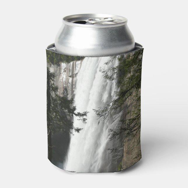 Vernal Falls III at Yosemite National Park Can Cooler (Can Front)