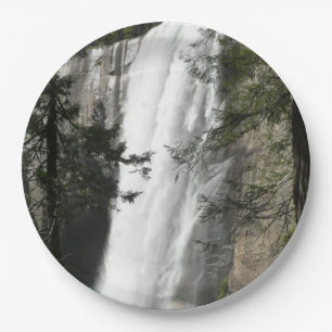 Vernal Falls III at Yosemite National Park Paper Plate
