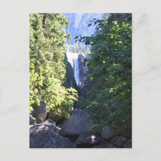 Vernal Falls, Yosemite National Park, CA Postcard (Front)