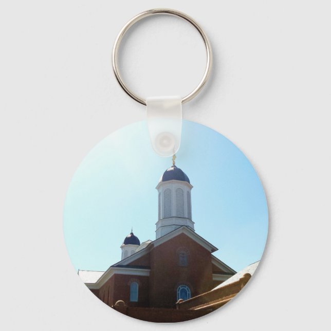vernal utah lds mormon temple keychain (Front)