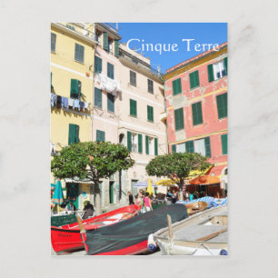 Vernazza, Cinque Terre, Italy Postcard