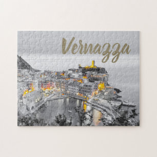 Vernazza Cinque Terre Liguria Italy Fine Art gift Jigsaw Puzzle
