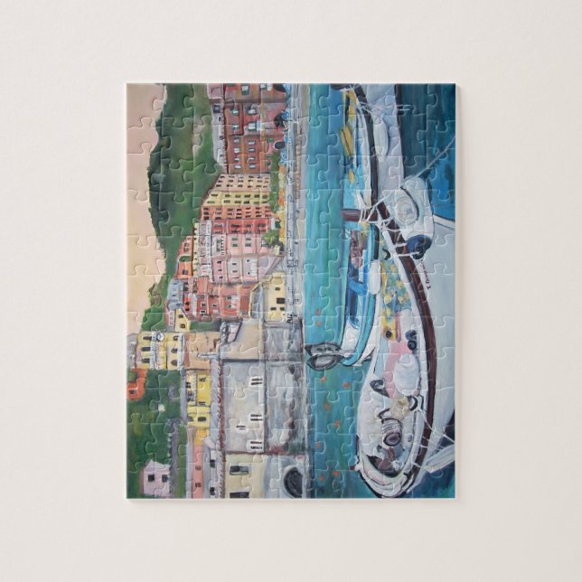 Vernazza, puzzle de Cinque Terre (Vertical)
