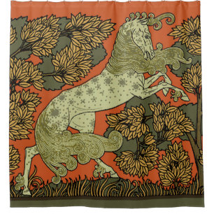Verneuil Art Nouveau Horse: Vintage Equestrian