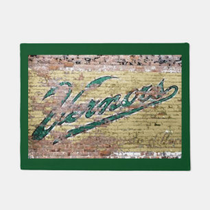 Vernor's Wall Ann Arbor Michigan Vintage Doormat