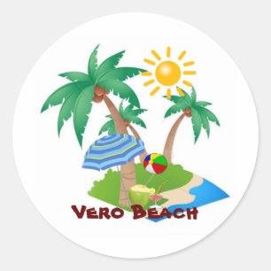 VERO BEACH Étiquette de vacances parfaite