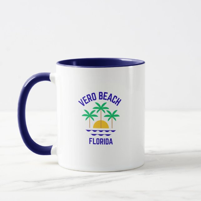Vero Beach Florida Coffee Mug (Left)