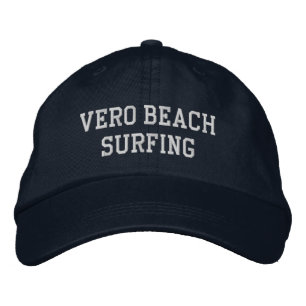 Vero Beach Florida Embroidered Baseball Hat