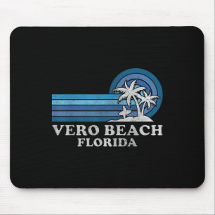 Vero Beach Florida Family Summer Vacation Vintage Mouse Pad