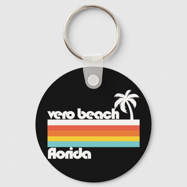 Vero Beach Florida Keychain (Front)
