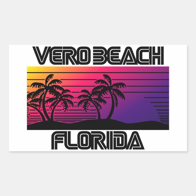 Vero Beach Florida Sticker (Front)