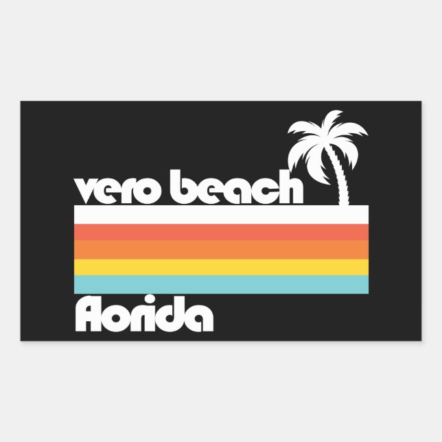 Vero Beach Florida Sticker (Front)