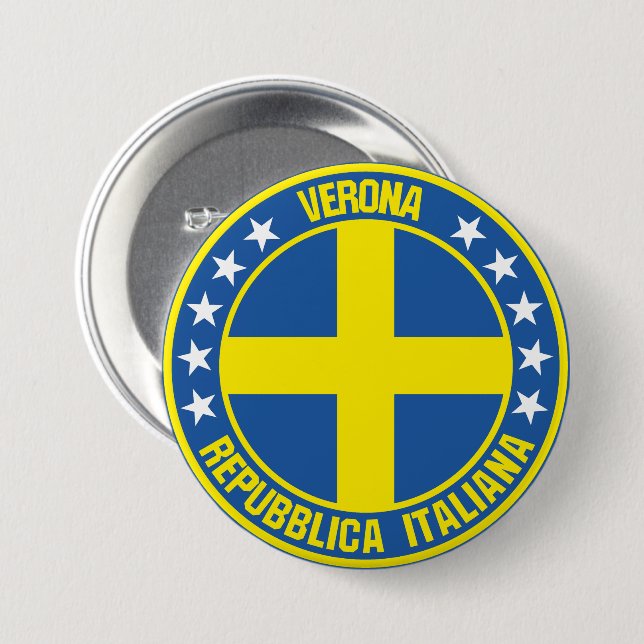 Verona                                             3 inch round button (Front & Back)