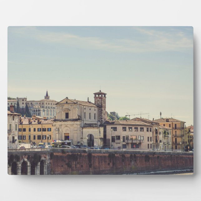 Verona architecture, Italy Plaque (Front)