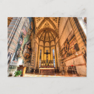  Verona Basilica Architecture Postcard