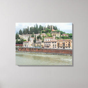 Verona Castel San Pietro view canvas print