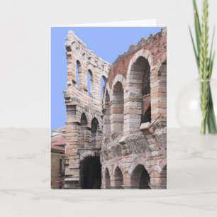 Verona, Italy Arena - Blank Inside Greeting Card