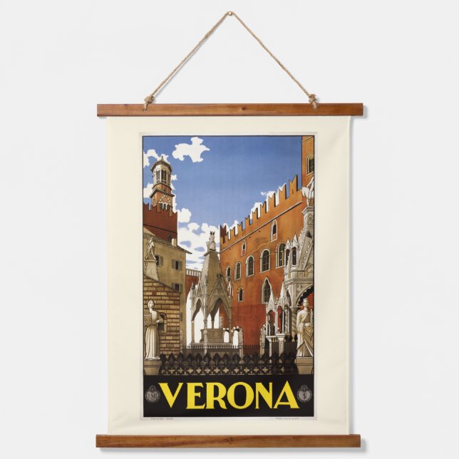 Verona Italy Hanging Tapestry (Front)