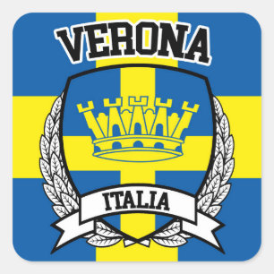 Verona Square Sticker