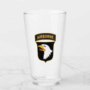 Verre 101e division aéroportée Vétéran militaire