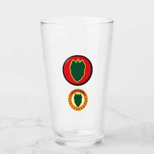 Verre 24e insigne de patchs de la division d'infanterie