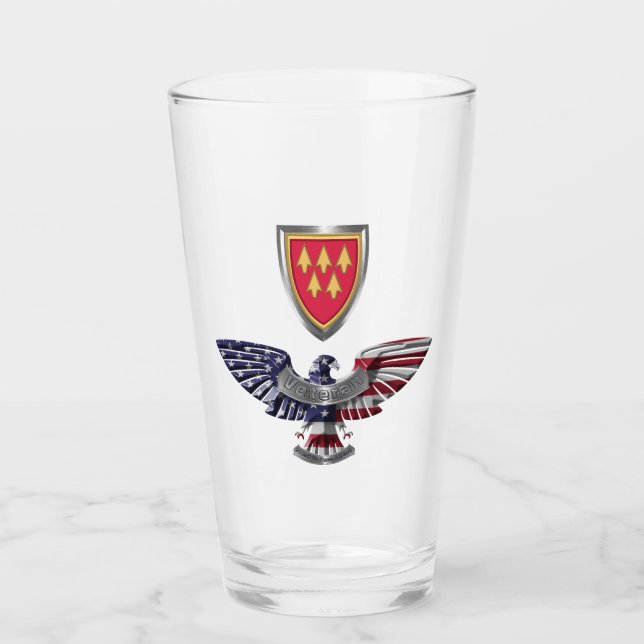 Verre 32e aigle du Commandement de la défense aérienne (Devant)