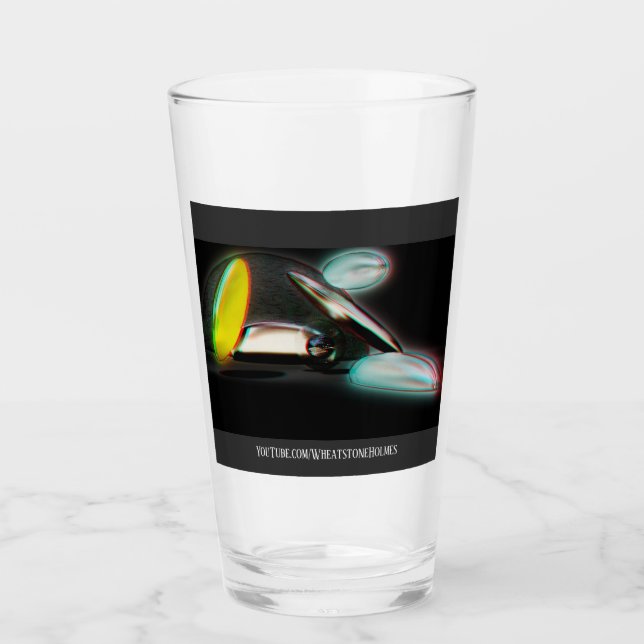 Verre 3D Abstrait (Devant)