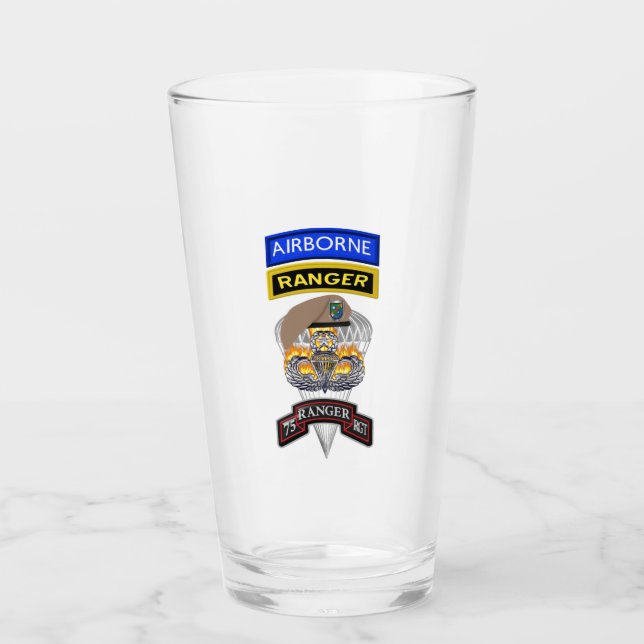 Verre 75e escadres de jumpmaster de Rangers aéroportés (Devant)
