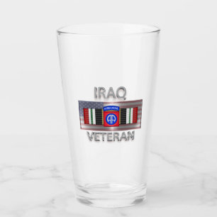 Verre 82e division aéroportée Ancien combattant en Irak