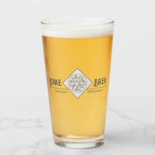 Verre à bière de pub personnalisé pour brassage ma