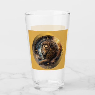 Verre à bière personnalisable Lion