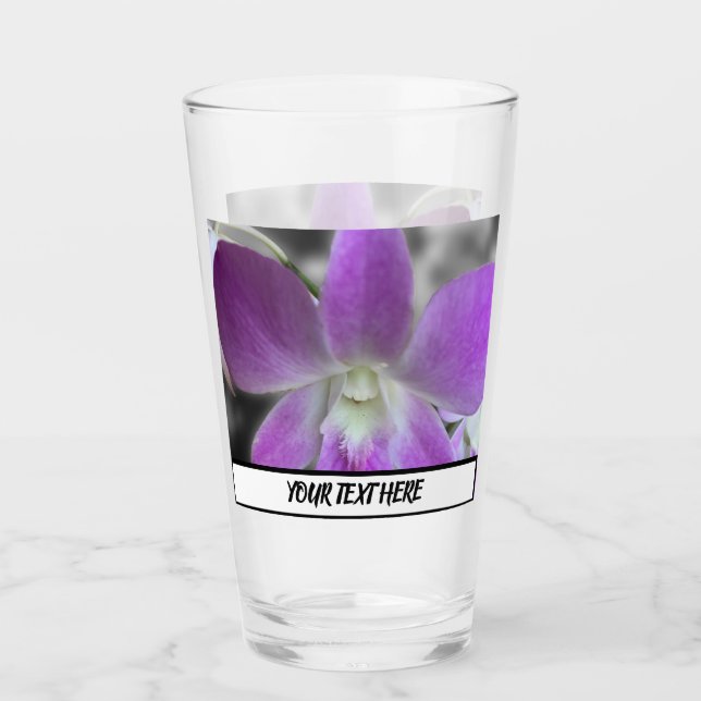 Verre à bière personnalisé avec photo (Devant)