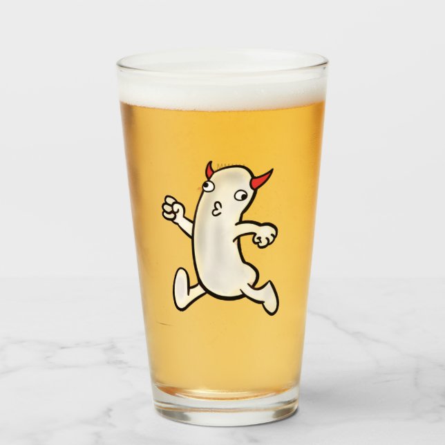 Verre à bière Wayward Weenies (Devant (rempli))