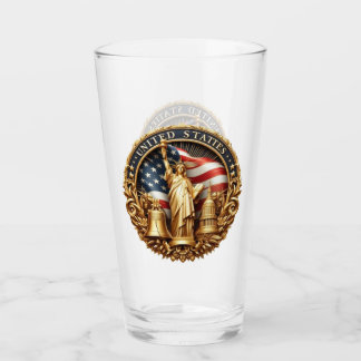 Verre à boire de type patriotique