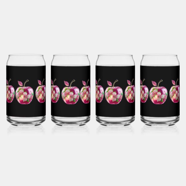 Verre à canne imprimé (Recto)