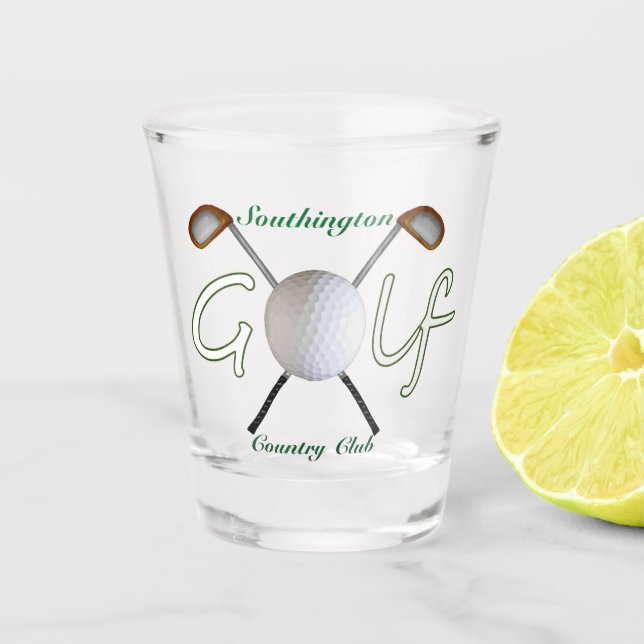 Verre à liqueur de golf (Devant)
