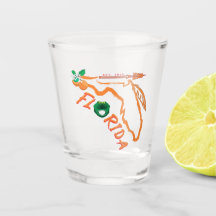 Verre à liqueur de la Floride