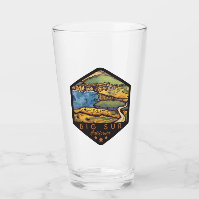Verre à pinte Big Sur California (Devant)