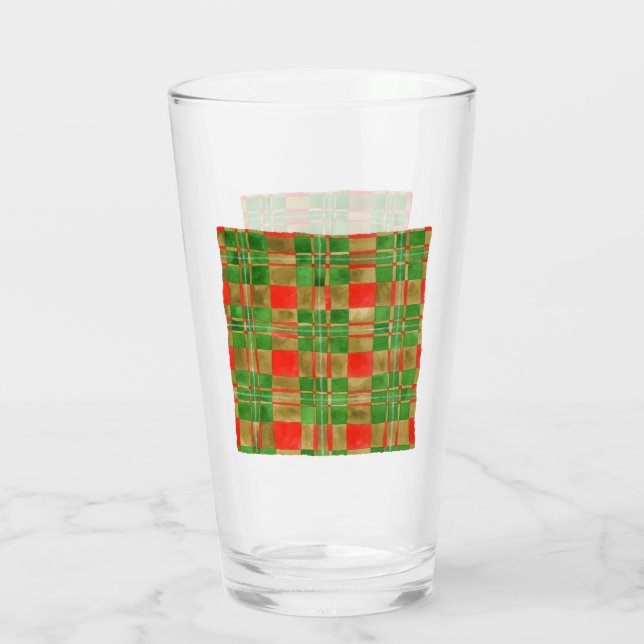 Verre à pinte MAC GREGOR TARTAN (Dos)